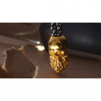 Бусина MR BLADE ЧЕРЕП ЗОЛОТО