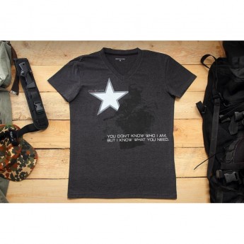 Футболка MR BLADE ВЕЖЛИВЫЕ ЛЮДИ (ТЕМНО-СЕРЫЙ) L